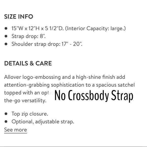 Gorgeous Red/Burgundy Large Michael Kors Purse - Picture 12 of 12